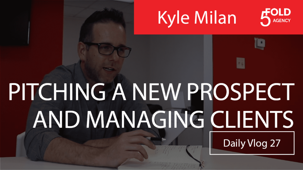 pitching prospects and managing clients